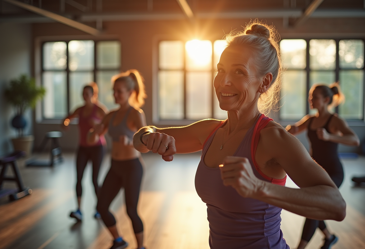 Сучасний фітнес зал з безпечним обладнанням